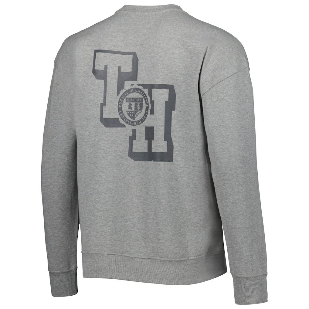 Dallas Cowboys Tommy Hilfiger Ronald Crew Sweatshirt Heather Gray - NFL