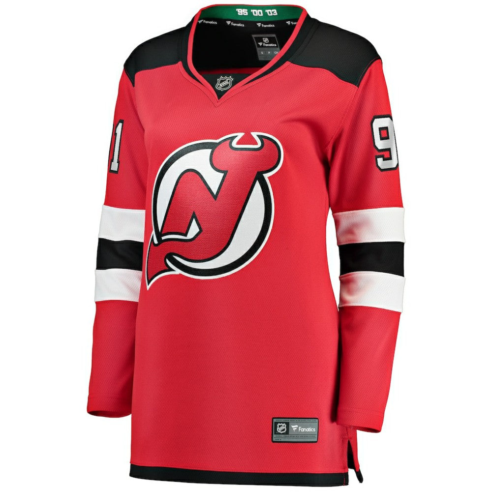 Dawson Mercer New Jersey Devils - Fanatics Women's Home Breakaway Jersey Red