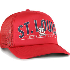 St. Louis Cardinals '47 Backhaul Foam Trucker Snapback Hat Sale