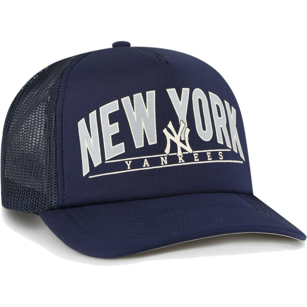 New York Yankees '47 Backhaul Foam Trucker Snapback Hat for sale