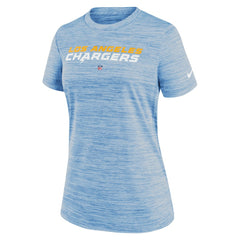 Los Angeles Chargers Women's Sideline Velocity Performance T-Shirt Powder Blue - Nike