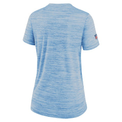 Tennessee Titans Women's Sideline Velocity Performance T-Shirt Light Blue - Nike