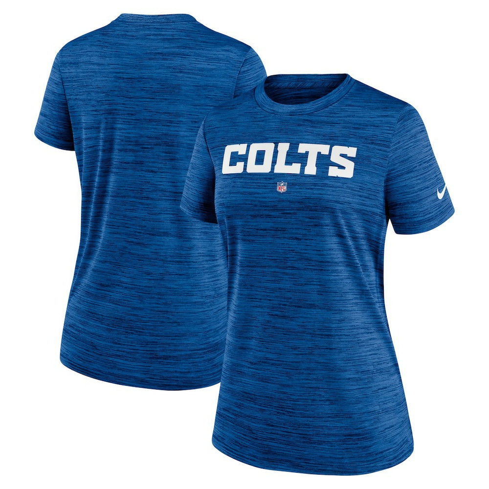 Indianapolis Colts Women's Sideline Velocity Performance T-Shirt Royal - Nike