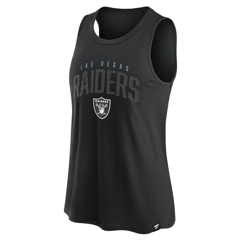 Las Vegas Raiders Women's Classic Rhine Tank Top Black - Fanatics