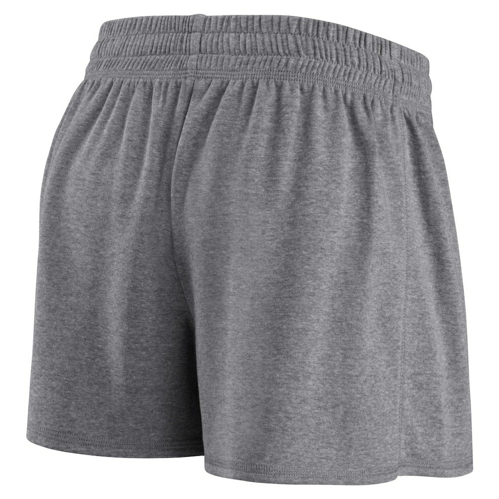 Los Angeles Chargers Women's Script T-Shirt & Shorts Lounge Set Powder Blue/Heather Charcoal - Fanatics
