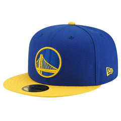 New Era - Golden State Warriors 2-Tone 59FIFTY Fitted Hat - Royal/Gold