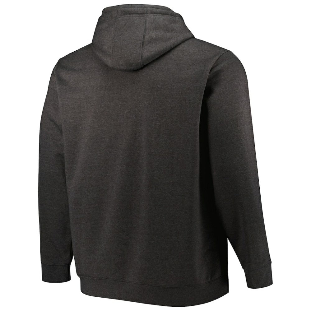 Tampa Bay Lightning - Fanatics Big & Tall Dynasty Pullover Hoodie Heather Charcoal
