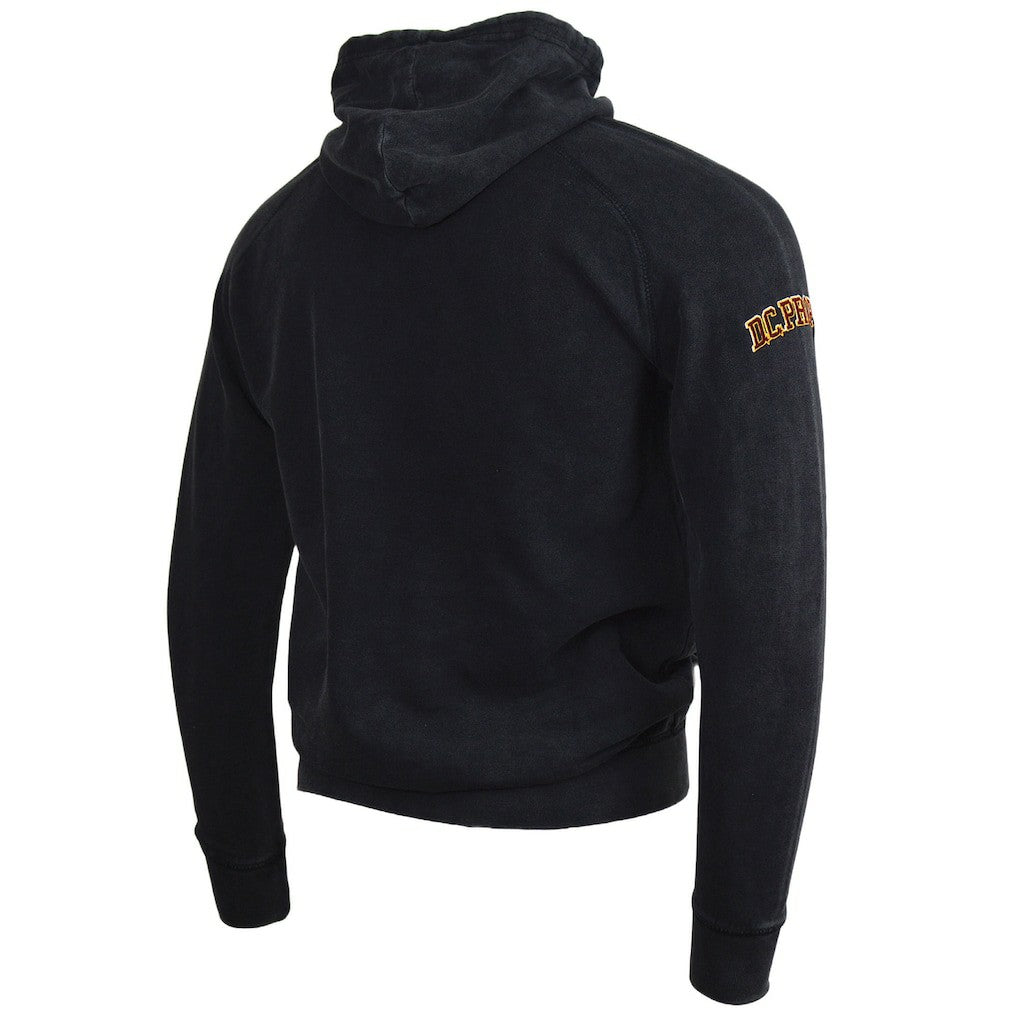 Take Command Washington Commanders DC PROPER Unisex Mineral Wash Vintage Pullover Hoodie Black - NFL