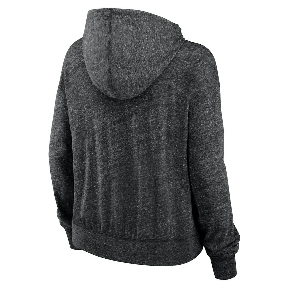 Las Vegas Raiders Women's Gym Vintage Lightweight Pullover Hoodie Black - Nike