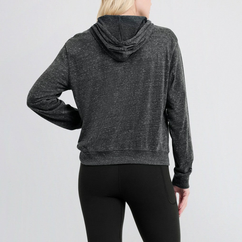 Las Vegas Raiders Women's Gym Vintage Lightweight Pullover Hoodie Black - Nike
