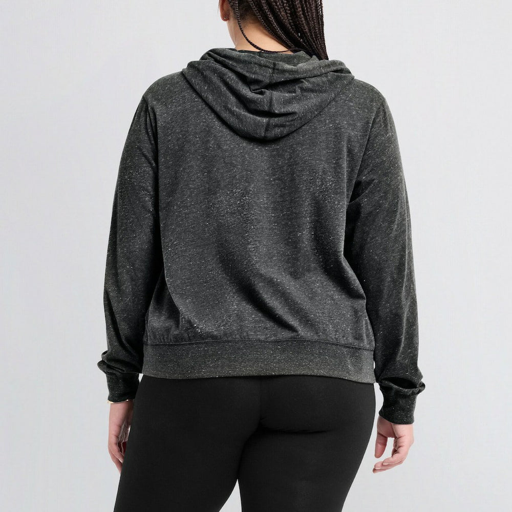 Las Vegas Raiders Women's Gym Vintage Lightweight Pullover Hoodie Black - Nike