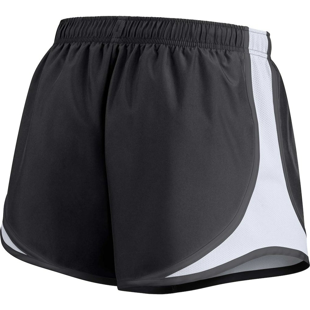 New Orleans Saints Women's Plus Size Tempo Shorts Black - Nike