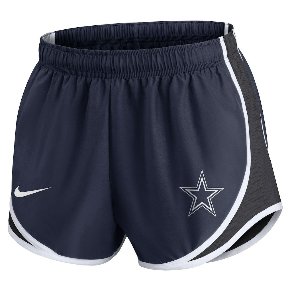 Dallas Cowboys Women's Plus Size Tempo Shorts Navy - Nike