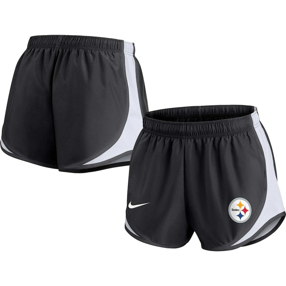 Pittsburgh Steelers Women's Performance Tempo Shorts Black - Nike