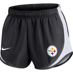 Pittsburgh Steelers Women's Performance Tempo Shorts Black - Nike