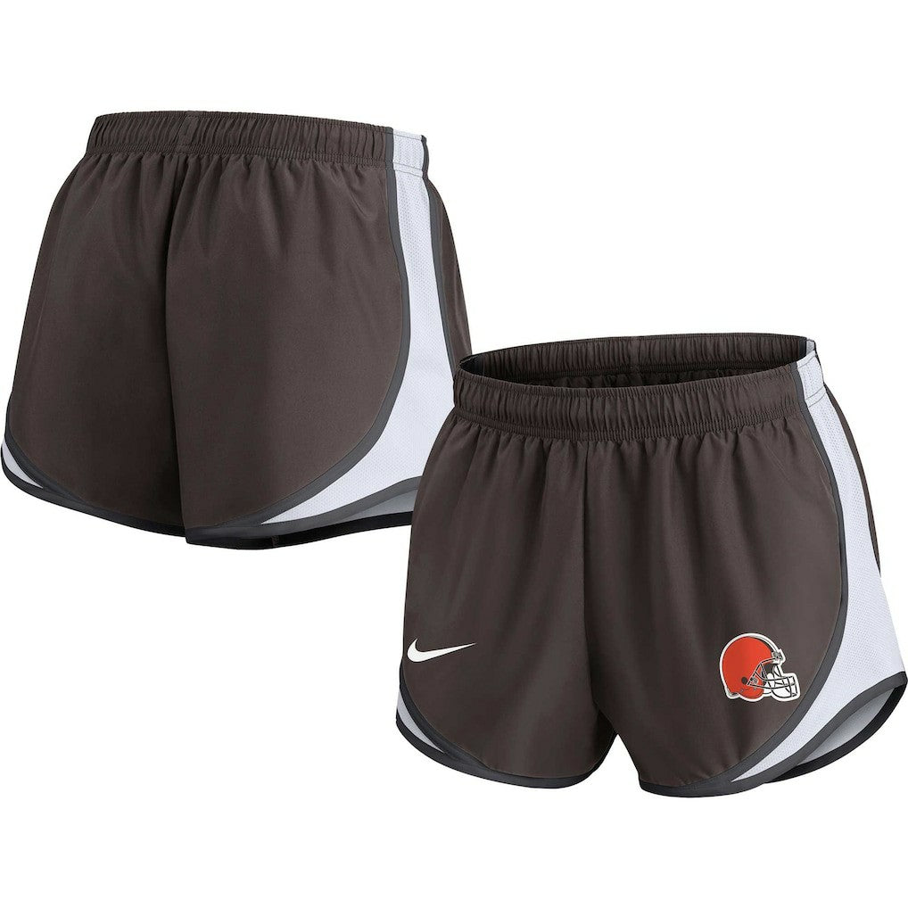 Cleveland Browns Women's Performance Tempo Shorts Brown - Nike