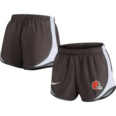 Cleveland Browns Women's Performance Tempo Shorts Brown - Nike