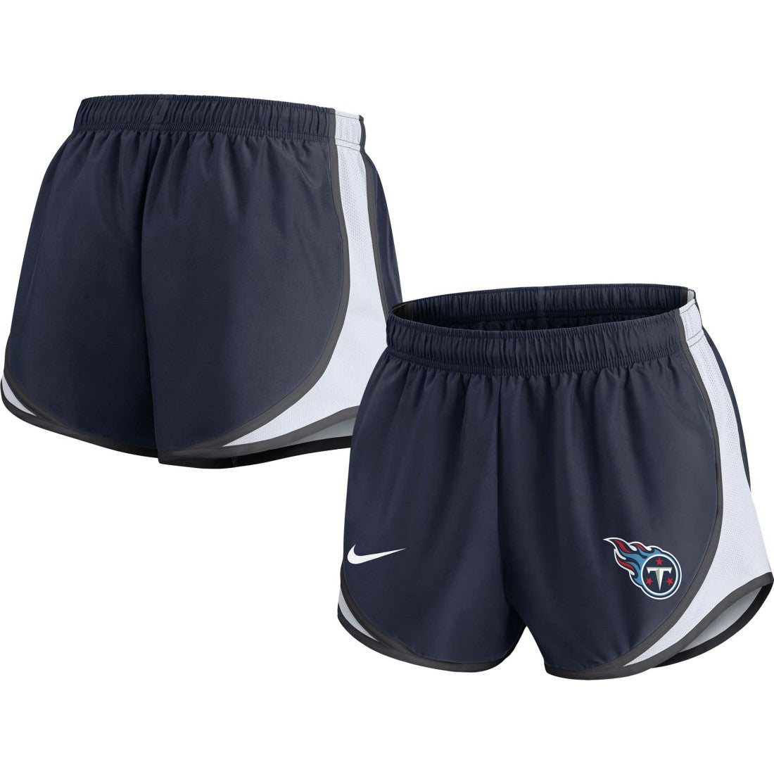Tennessee Titans Women's Performance Tempo Shorts Navy - Nike
