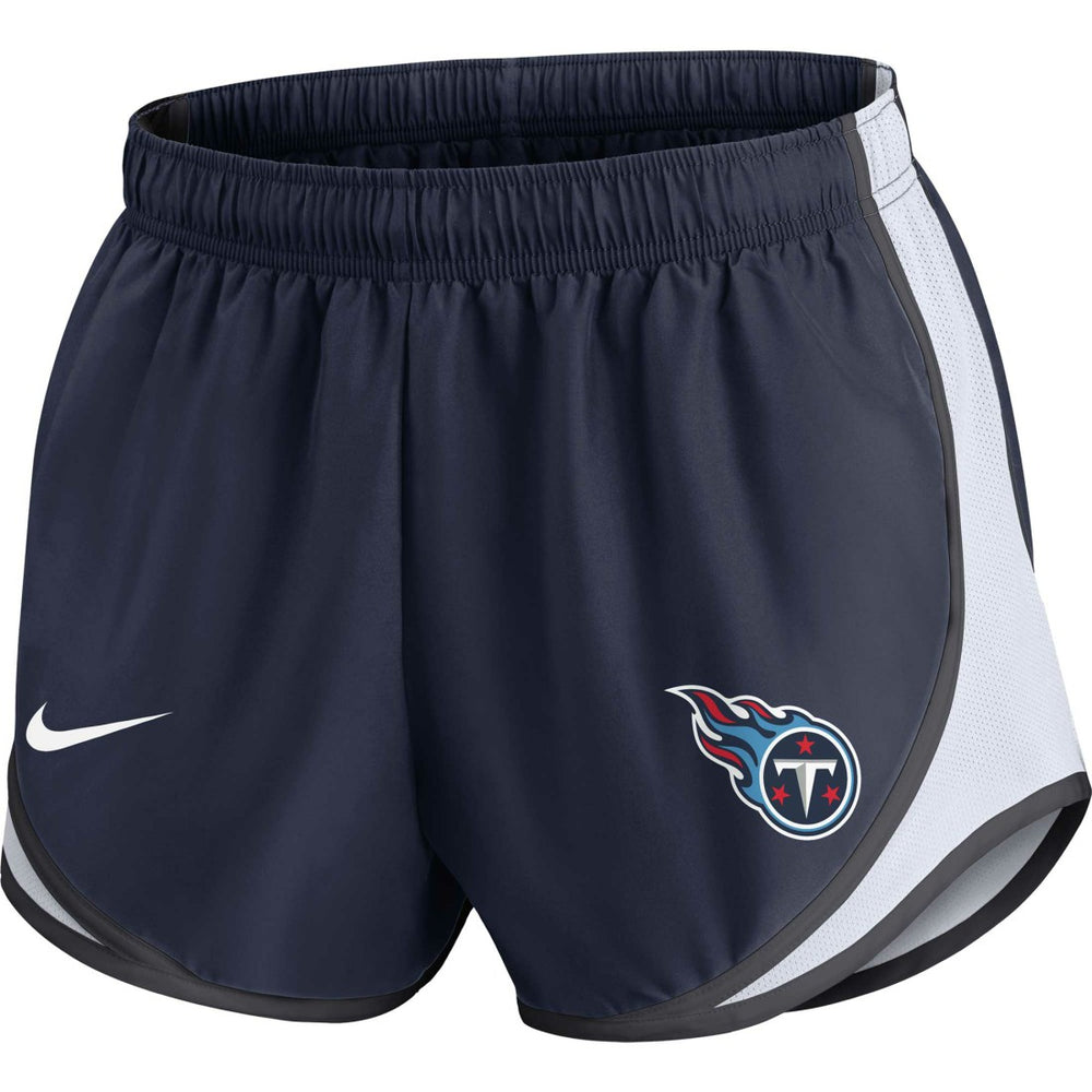 Tennessee Titans Women's Performance Tempo Shorts Navy - Nike