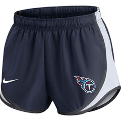 Tennessee Titans Women's Performance Tempo Shorts Navy - Nike