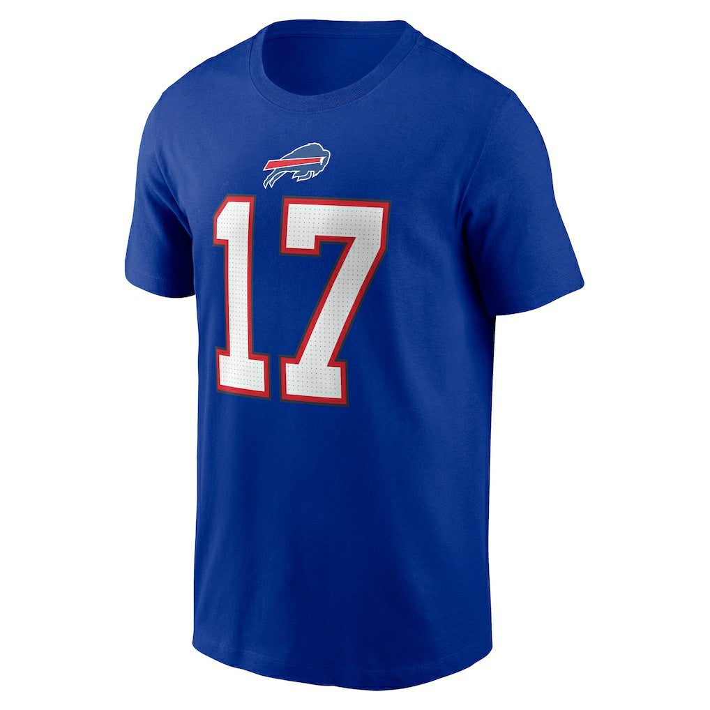 Josh Allen Buffalo Bills Player Name & Number T-Shirt Royal - Nike