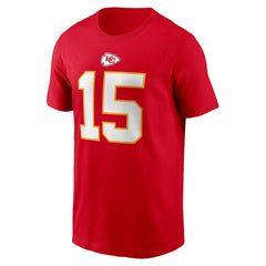Patrick Mahomes Kansas City Chiefs Player Name & Number T-Shirt Red - Nike