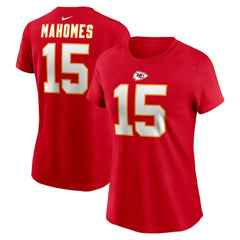 Patrick Mahomes Kansas City Chiefs Women's Player Name & Number T-Shirt Red - Nike