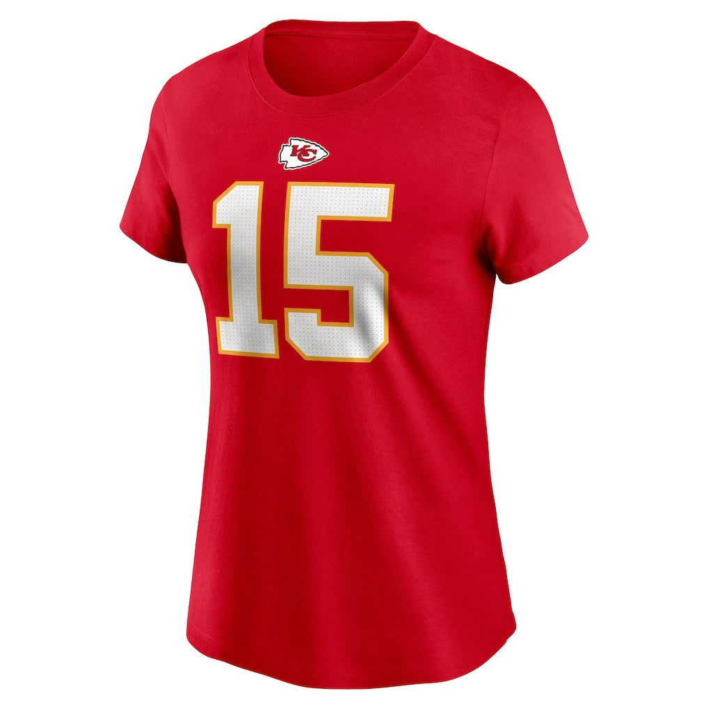 Patrick Mahomes Kansas City Chiefs Women's Player Name & Number T-Shirt Red - Nike