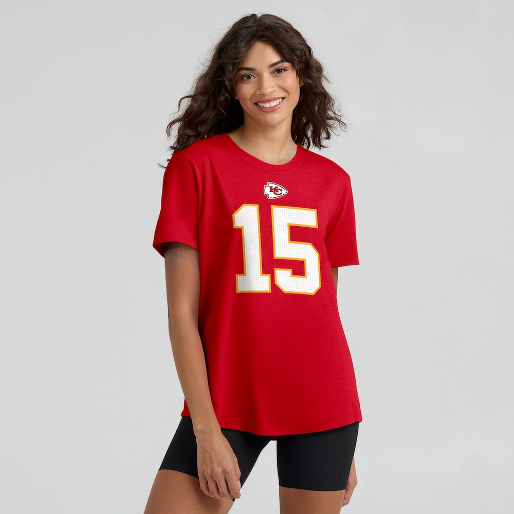 Patrick Mahomes Kansas City Chiefs Women's Player Name & Number T-Shirt Red - Nike