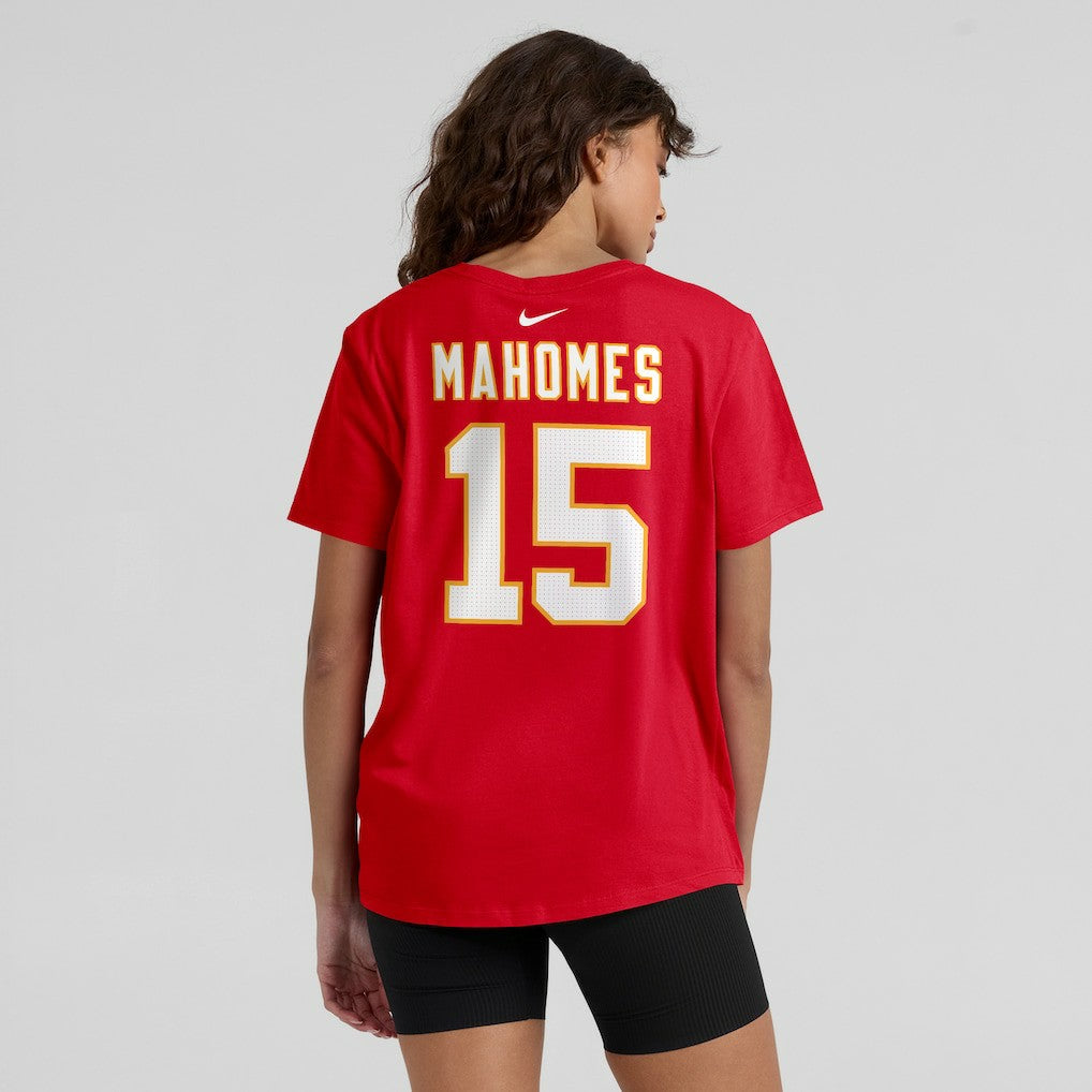 Patrick Mahomes Kansas City Chiefs Women's Player Name & Number T-Shirt Red - Nike