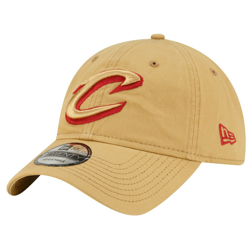 New Era - Cleveland Cavaliers Team 2.0 9TWENTY Adjustable Hat - Tan