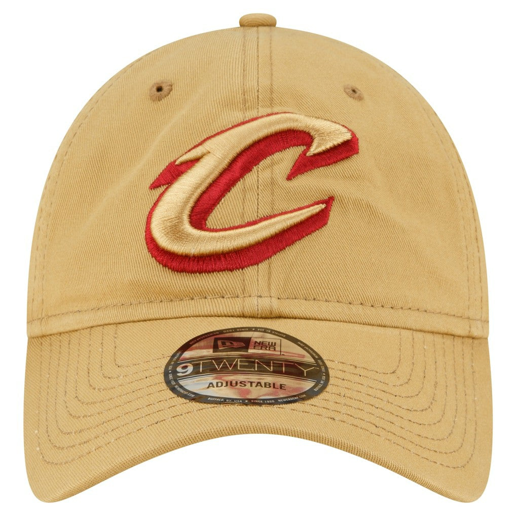 New Era - Cleveland Cavaliers Team 2.0 9TWENTY Adjustable Hat - Tan