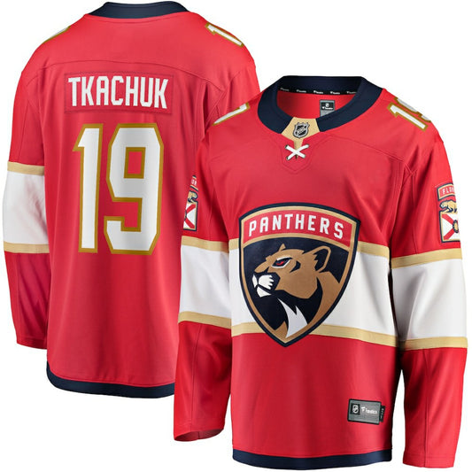 Matthew Tkachuk Florida Panthers Fanatics Home Breakaway Player Jersey - Red | NHL Jerseys