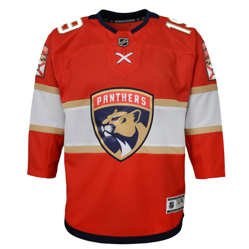 Matthew Tkachuk Florida Panthers Youth Home Premier Player Jersey - Red | NHL Jerseys