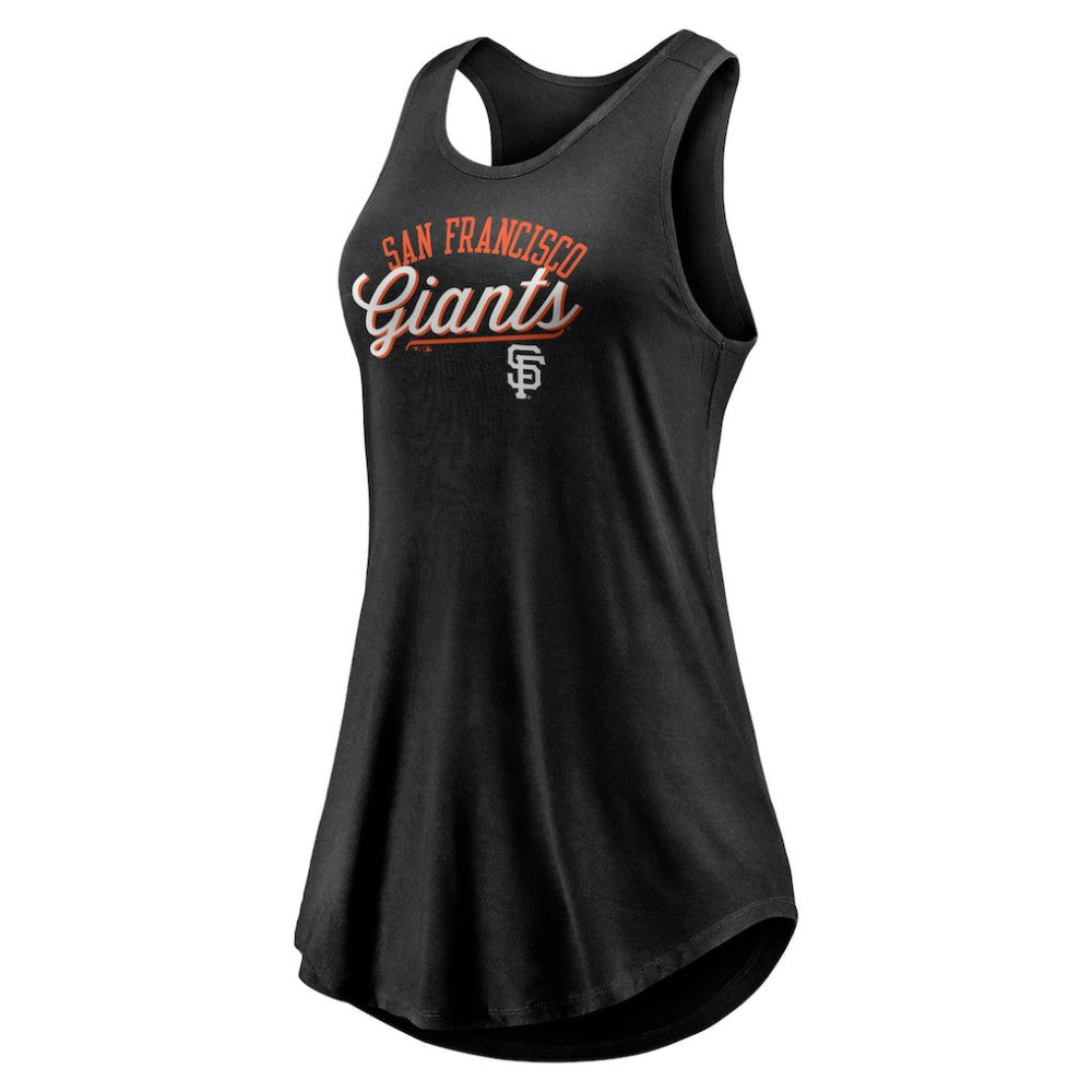 San Francisco Giants Fanatics Women's Simplicity Swing Racerback Scoop Neck Tank Top Clearance