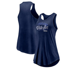 Chicago White Sox Fanatics Women's Simplicity Swing Racerback Scoop Neck Tank Top Near Me