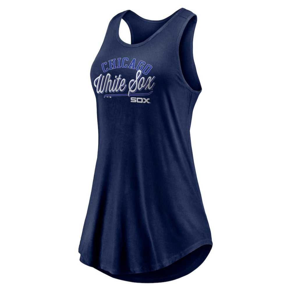 Chicago White Sox Fanatics Women's Simplicity Swing Racerback Scoop Neck Tank Top Near Me