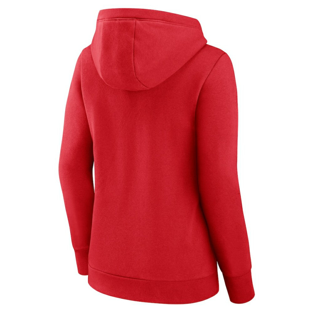 St. Louis Cardinals Fanatics Women's Simplicity Crossover V-Neck Pullover Hoodie Online