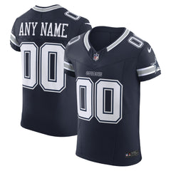 Dallas Cowboys Vapor F.U.S.E. Elite Custom Jersey Navy - Nike