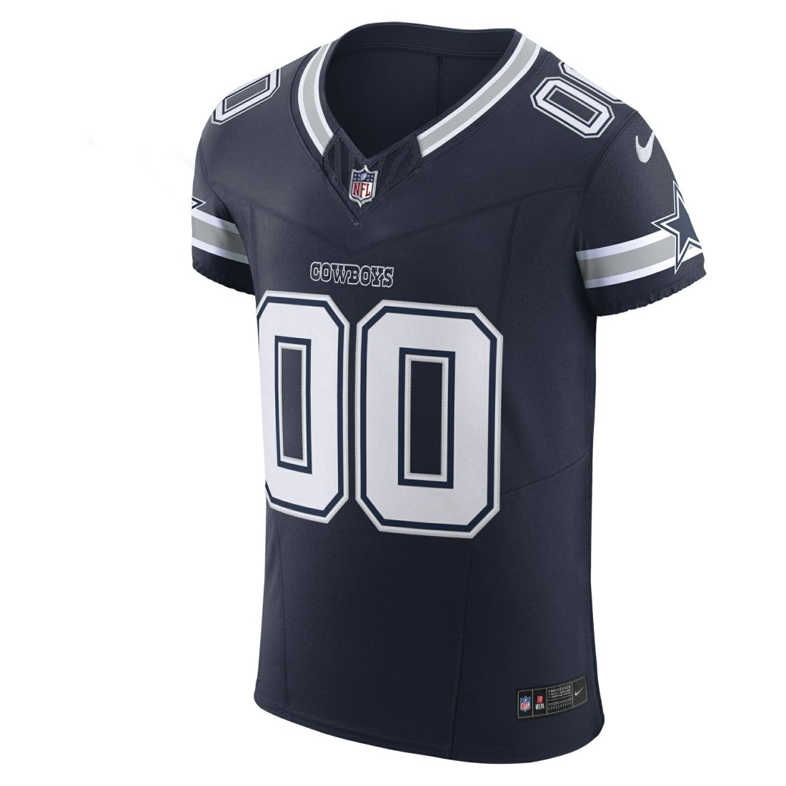Dallas Cowboys Vapor F.U.S.E. Elite Custom Jersey Navy - Nike