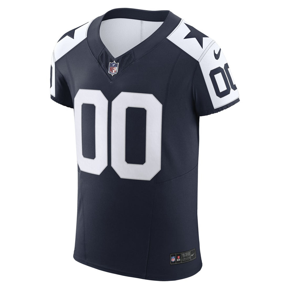 Dallas Cowboys Vapor F.U.S.E. Elite Custom Jersey Navy - Nike