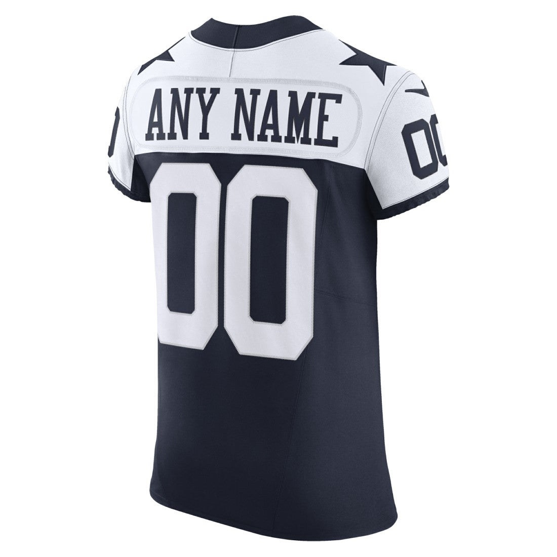 Dallas Cowboys Vapor F.U.S.E. Elite Custom Jersey Navy - Nike