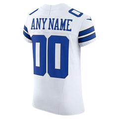 Dallas Cowboys Vapor F.U.S.E. Elite Custom Jersey White - Nike