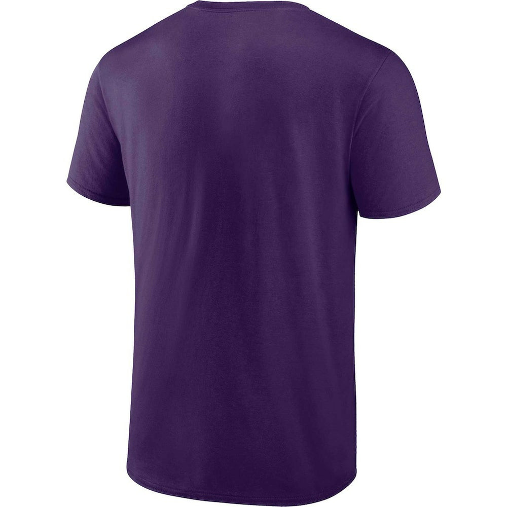 Baltimore Ravens Chrome Dimension T-Shirt Purple - Fanatics