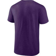 Baltimore Ravens Chrome Dimension T-Shirt Purple - Fanatics