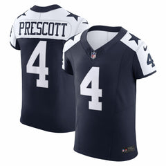 Dak Prescott Dallas Cowboys Alternate Vapor F.U.S.E. Elite Jersey Navy - Nike