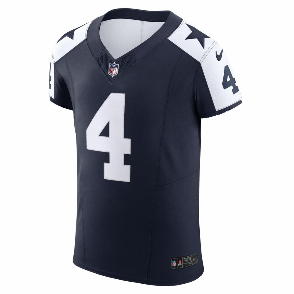 Dak Prescott Dallas Cowboys Alternate Vapor F.U.S.E. Elite Jersey Navy - Nike