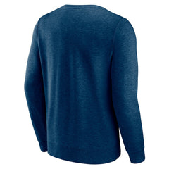 Seattle Kraken Fanatics Classic Arch Pullover Sweatshirt Navy