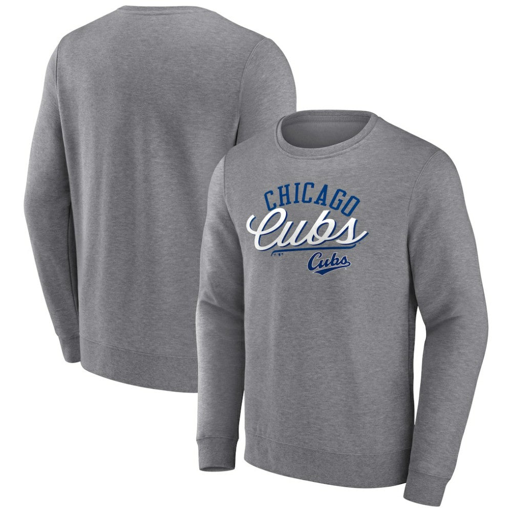 Chicago Cubs Fanatics Simplicity Pullover Sweatshirt Clearance