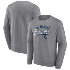 Milwaukee Brewers Fanatics Simplicity Pullover Sweatshirt Lifestyle